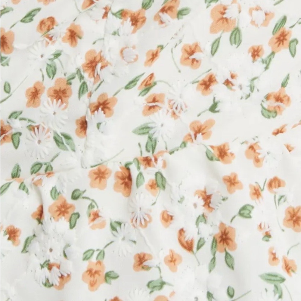 Astr Floral Print Puff Sleeve Blouse - Picture 5 of 6